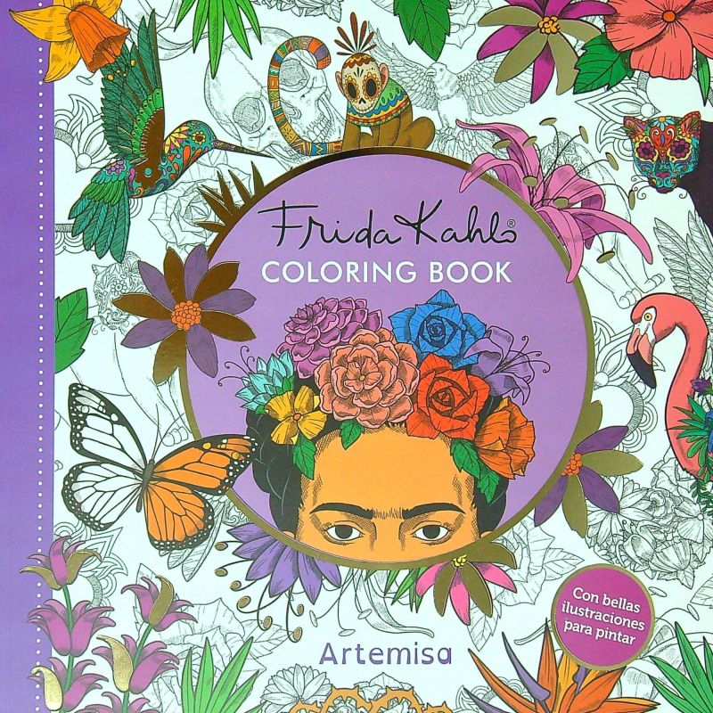 FRIDA KAHLO - COLORING BOOK (Nuevo)