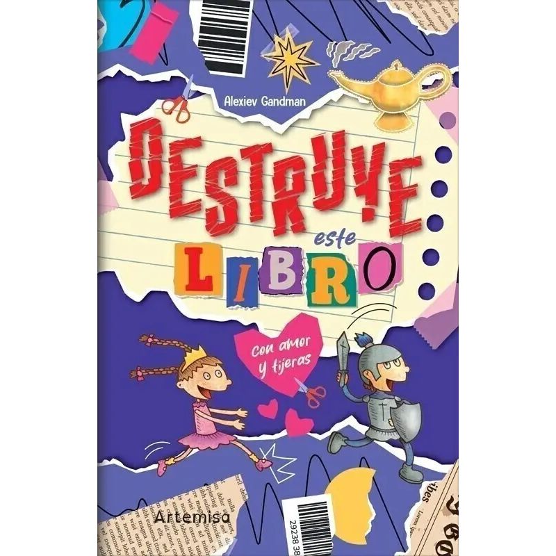 DESTRUYE ESTE LIBRO CON AMOR Y TIJERAS (Nuevo)