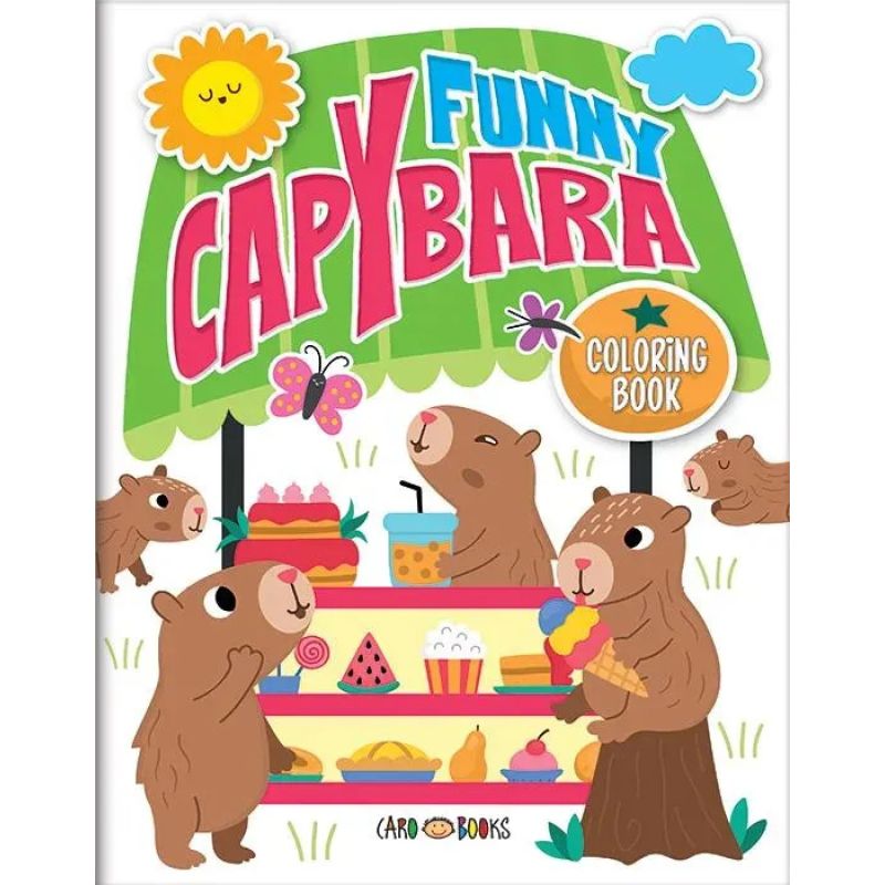 FUNNY CAPYBARA - COLORING BOOK (Nuevo)