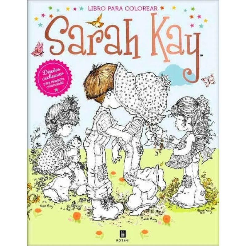 SARAH KAY - LIBRO PARA COLOREAR (Nuevo)