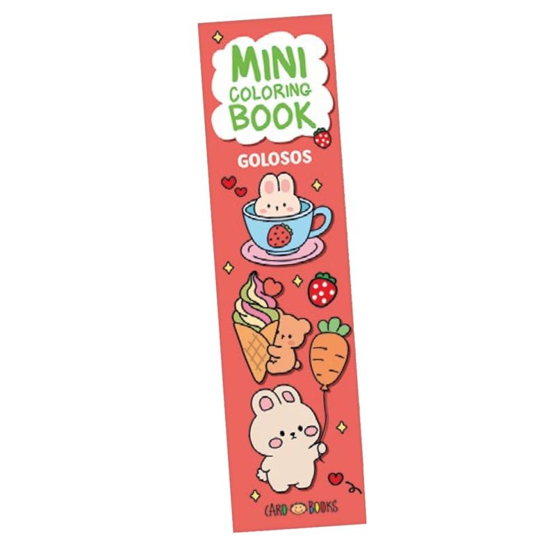 MINI COLORING BOOK - GOLOSOS (Nuevo)