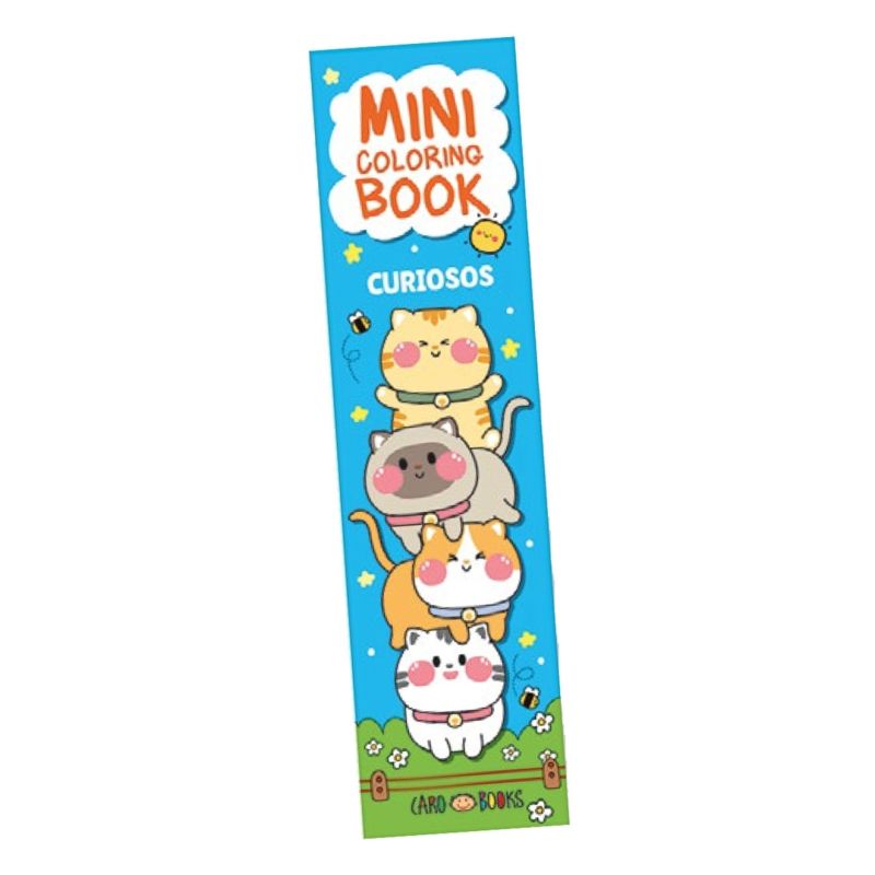 MINI COLORING BOOK - CURIOSOS (Nuevo)