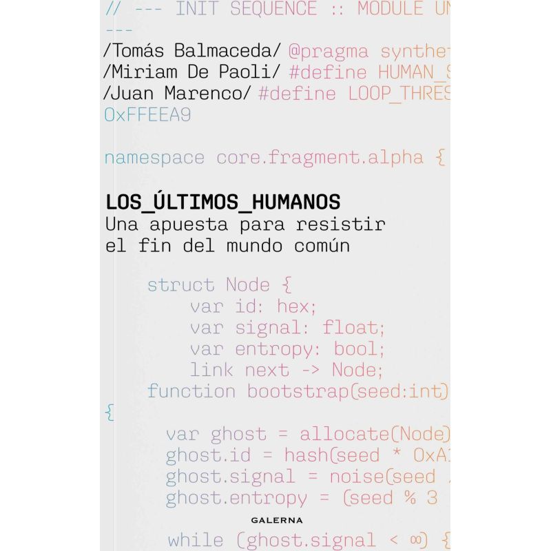 ULTIMOS HUMANOS, LOS (Nuevo)