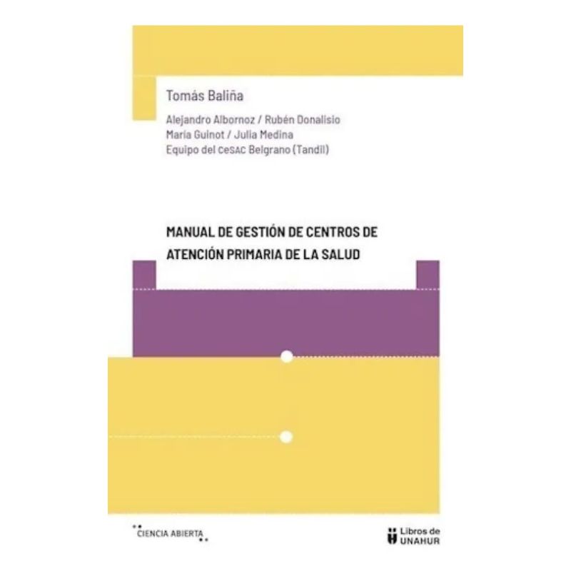 MANUAL DE GESTION DE CENTROS DE ATENCION PRIMARIA DE SALUD (Nuevo)
