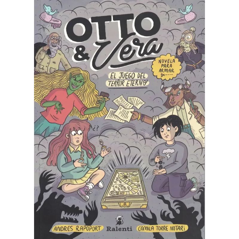 OTTO Y VERA - EL JUEGO DEL TERROR ETERNO - NOVELA PARA ARMAR (Nuevo)