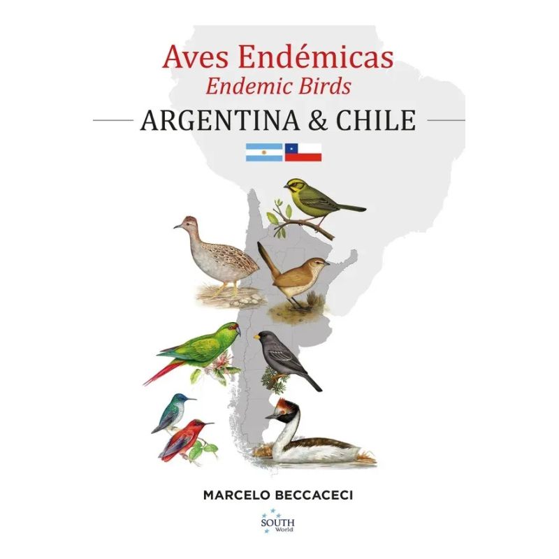 AVES ENDEMICAS - ARGENTINA &amp; CHILE - BILINGUE (Nuevo)