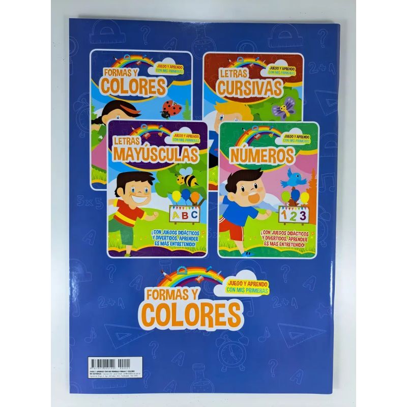 FORMAS Y COLORES - JUEGO Y APRENDO CON MIS PRIMERAS (Nuevo) - Miniatura 3