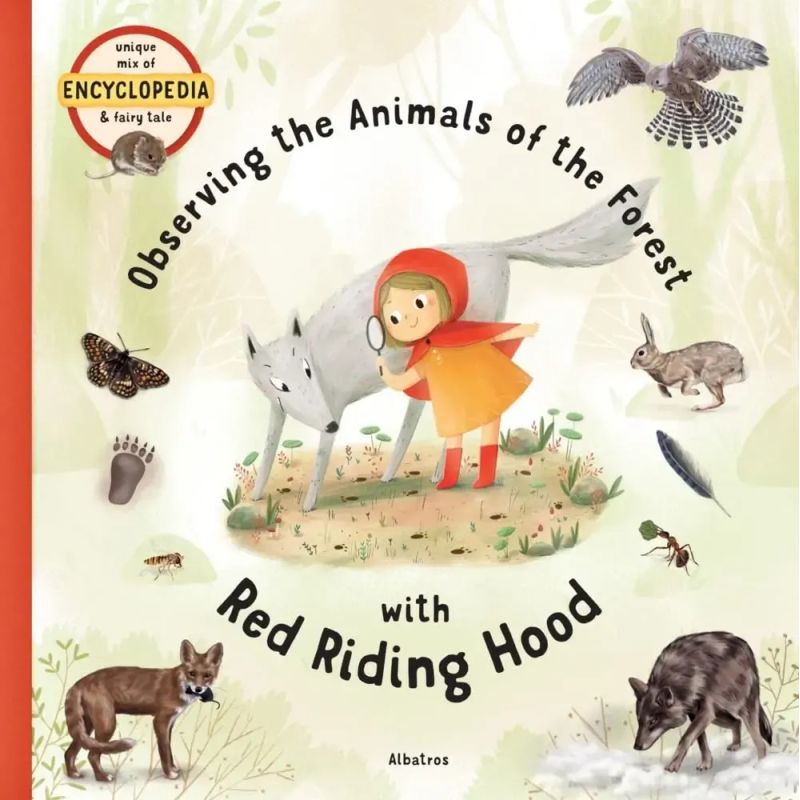 OBSERVING THE ANIMALS OF THE FOREST WITH RED RIDING HOOD - HB (Nuevo)