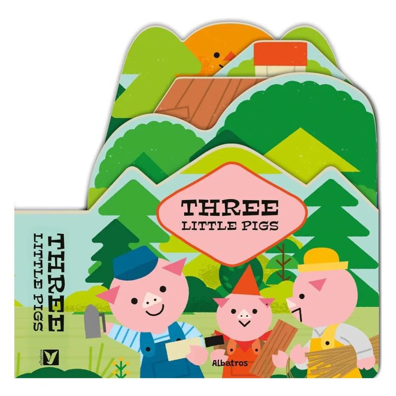 THREE LITTLE PIGS - FAIRY TALE SHAPE BOOKS - HB (Nuevo)