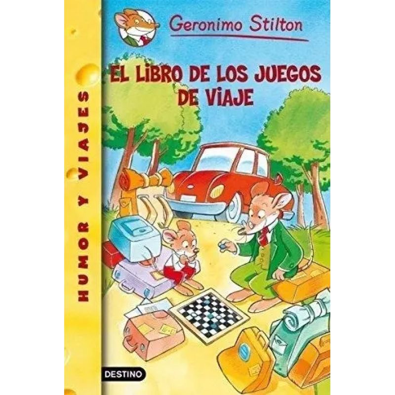 LIBRO DE LOS JUEGOS DE VIAJE, EL - GERONIMO STILTON #34 (Nuevo)