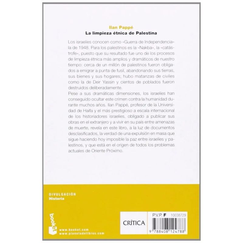 LIMPIEZA ETNICA DE PALESTINA, LA (Nuevo) - Miniatura 2