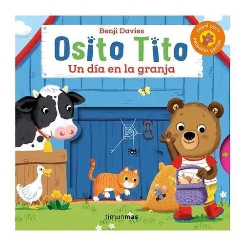 UN DIA EN LA GRANJA - OSITO TITO - CARTONE (Nuevo)