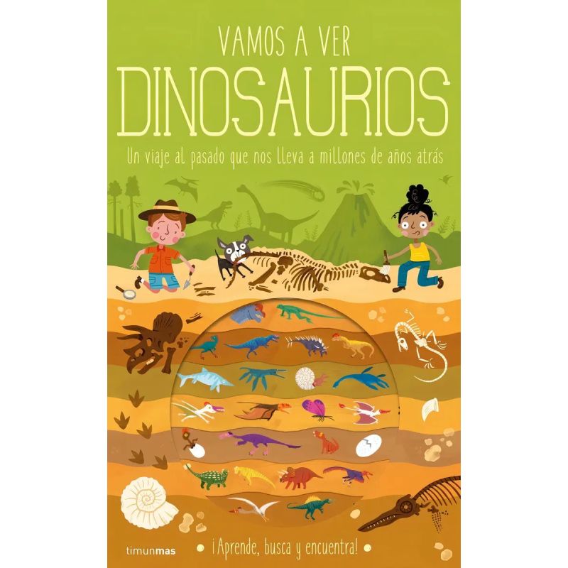 VAMOS A VER DINOSAURIOS - APRENDE, BUSCA Y ENCUENTRA (Nuevo)