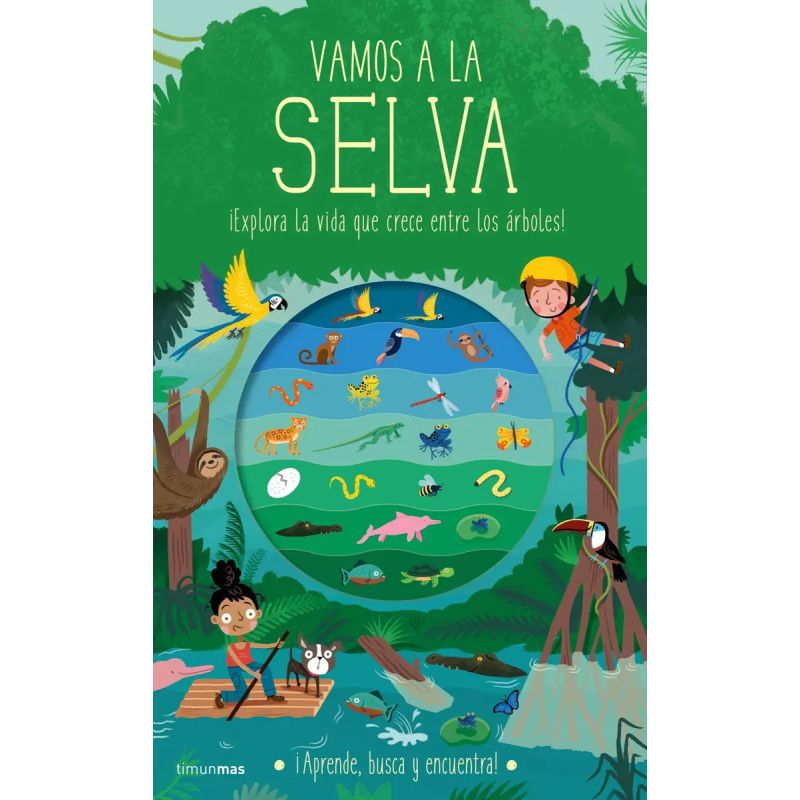 VAMOS A LA SELVA - APRENDE, BUSCA Y ENCUENTRA (Nuevo)