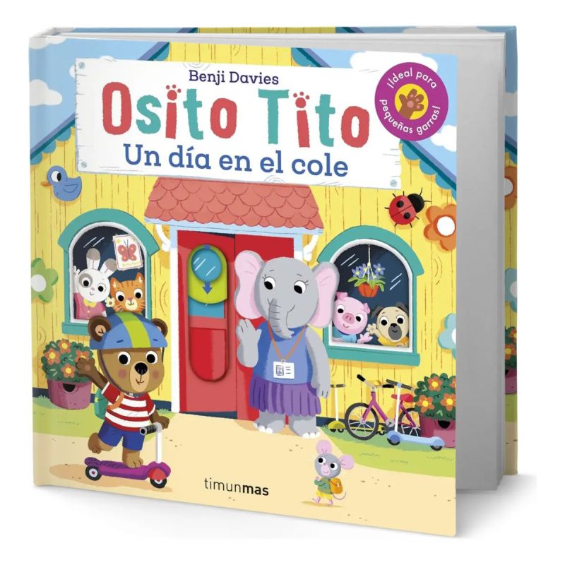UN DIA EN EL COLE - OSITO TITO - CARTONE (Nuevo)