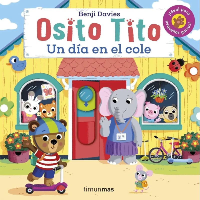 UN DIA EN EL COLE - OSITO TITO - CARTONE (Nuevo) - Miniatura 2