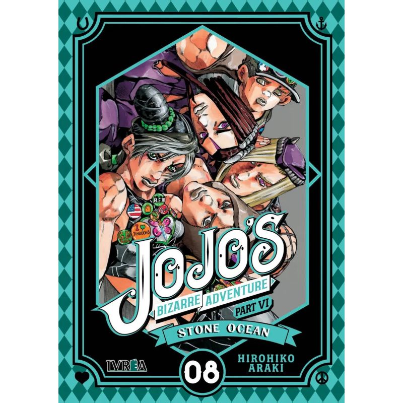 JOJOS BIZARRE ADVENTURE PARTE 6: STONE OCEAN 8 (Nuevo)