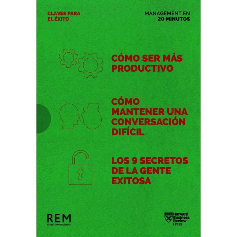 CLAVES PARA EL EXITO - MANAGEMENT EN 20 MINUTOS HBR - ESTUCHE 3 LIBROS (Nuevo) - Miniatura 2