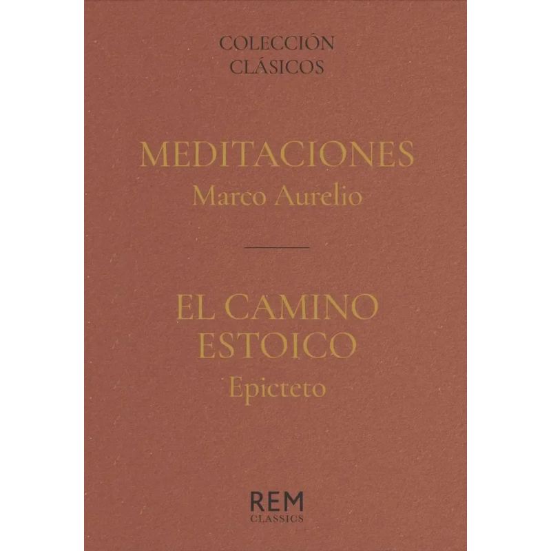MEDITACIONES + EL CAMINO ESTOICO - ESTUCHE COLECCION CLASICOS - 2 LIBROS