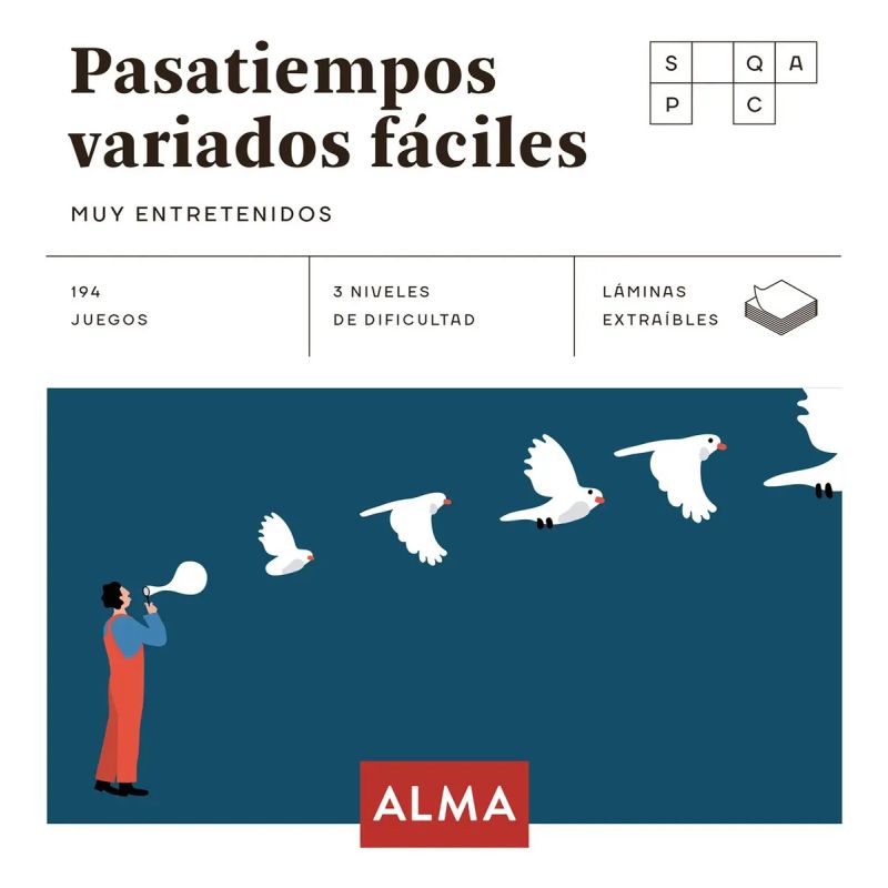 PASATIEMPOS VARIADOS FACILES MUY ENTRETENIDOS (Nuevo)