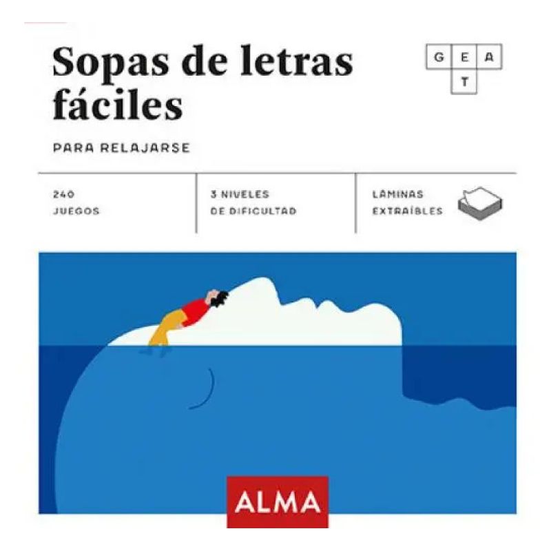 SOPAS DE LETRAS FACILES PARA RELAJARSE (Nuevo)