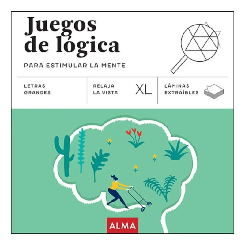 JUEGOS DE LOGICA PARA ESTIMULAR LA MENTE (XL) (Nuevo)