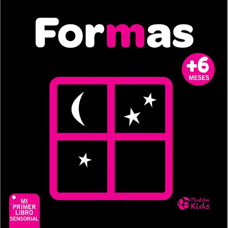 FORMAS - MI PRIMER LIBRO SENSORIAL - TELA (Nuevo)