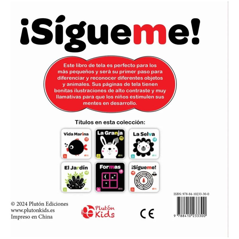 SIGUEME ! - MI PRIMER LIBRO SENSORIAL - TELA (Nuevo) - Miniatura 3
