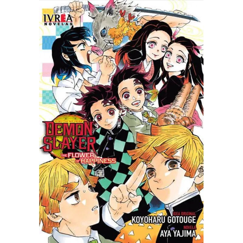 DEMON SLAYER NOVELA 1 - THE FLOWER OF HAPPINESS (Nuevo)