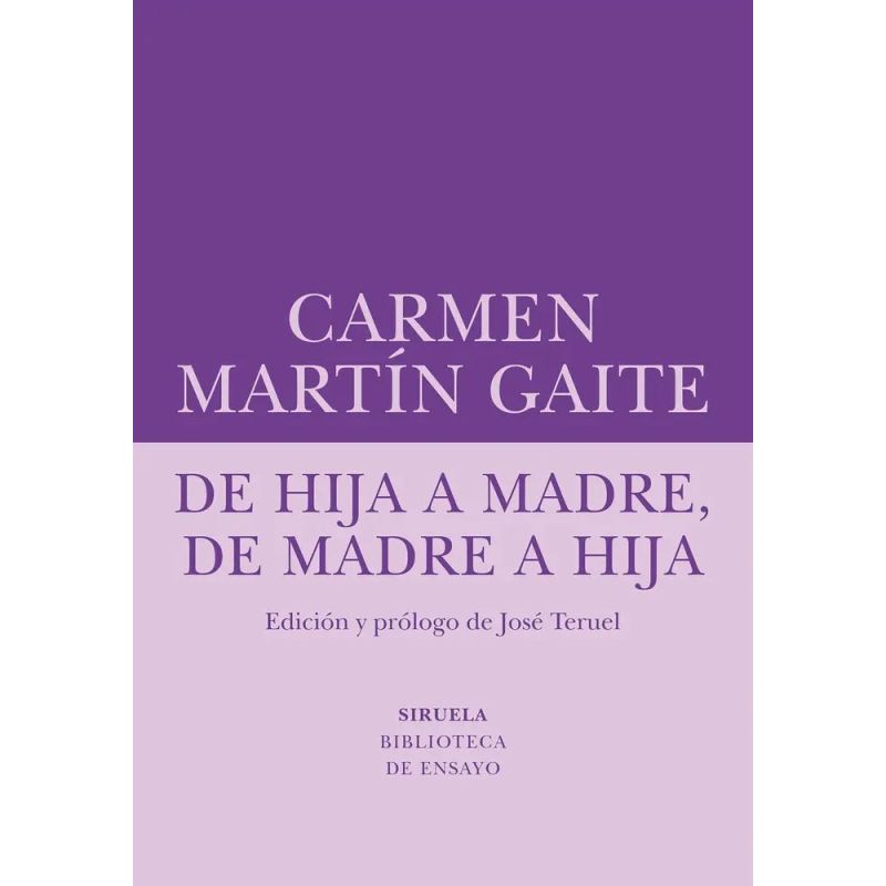 DE HIJA A MADRE, DE MADRE A HIJA (Nuevo)
