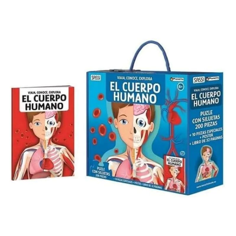 CUERPO HUMANO, EL - VIAJA, CONOCE, EXPLORA - NUEVO DISEÑO (Nuevo)