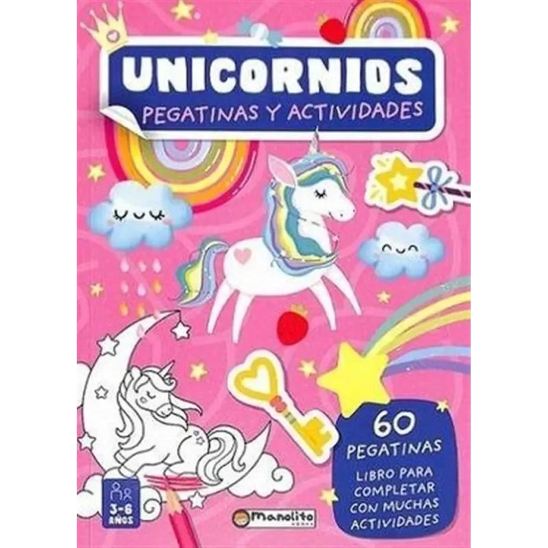 UNICORNIOS - PEGATINAS Y ACTIVIDADES - TD (Nuevo)