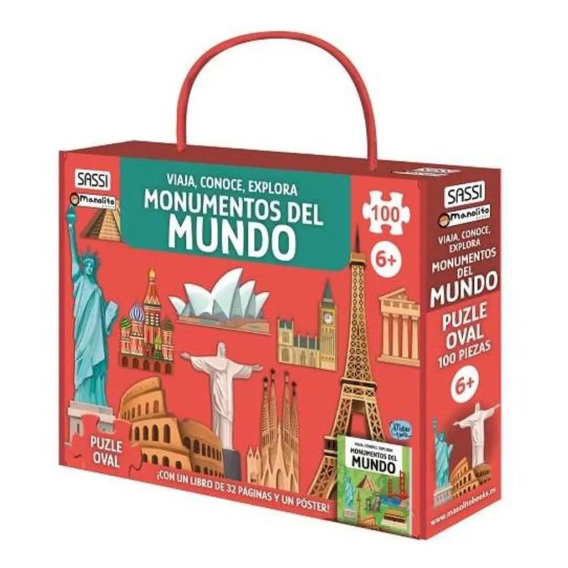 MONUMENTOS DEL MUNDO - MINI VIAJA, CONOCE, EXPLORA (Nuevo)