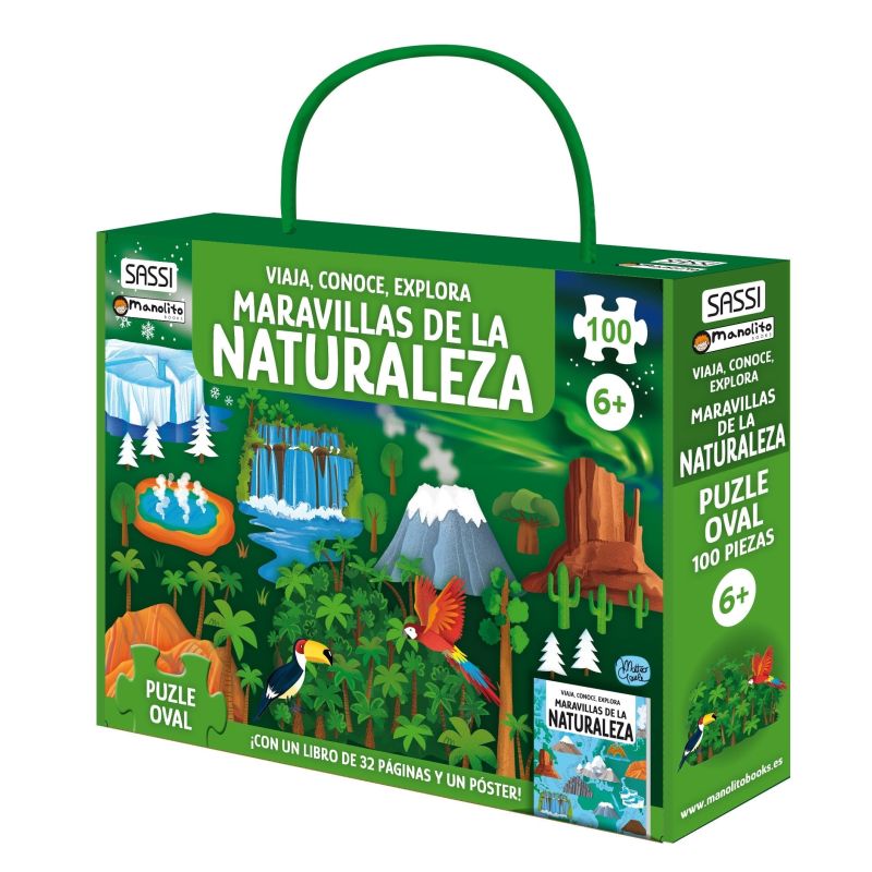 MARAVILLAS DE LA NATURALEZA - MINI VIAJA, CONOCE, EXPLORA (Nuevo)