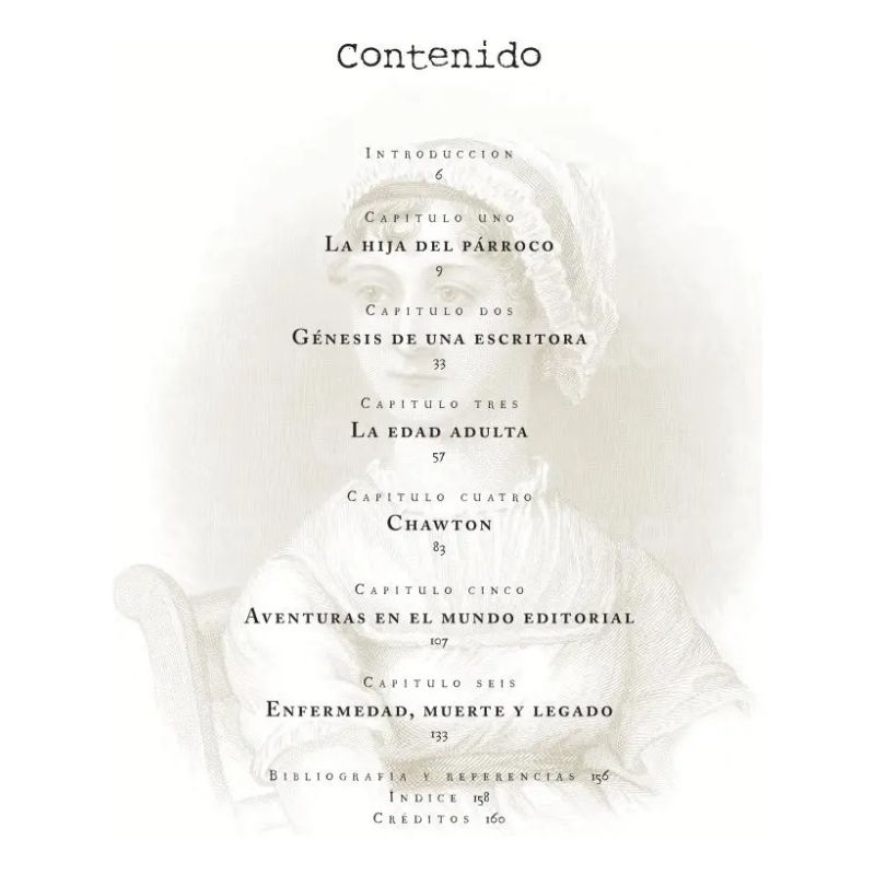 JANE AUSTEN - CUADERNO DE NOTAS - VIDA, EPOCA Y OBRA - TD (Nuevo) - Miniatura 2