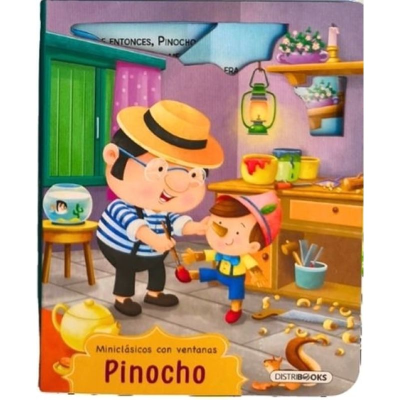 MINICLASICOS CON VENTANAS - PINOCHO (Nuevo)