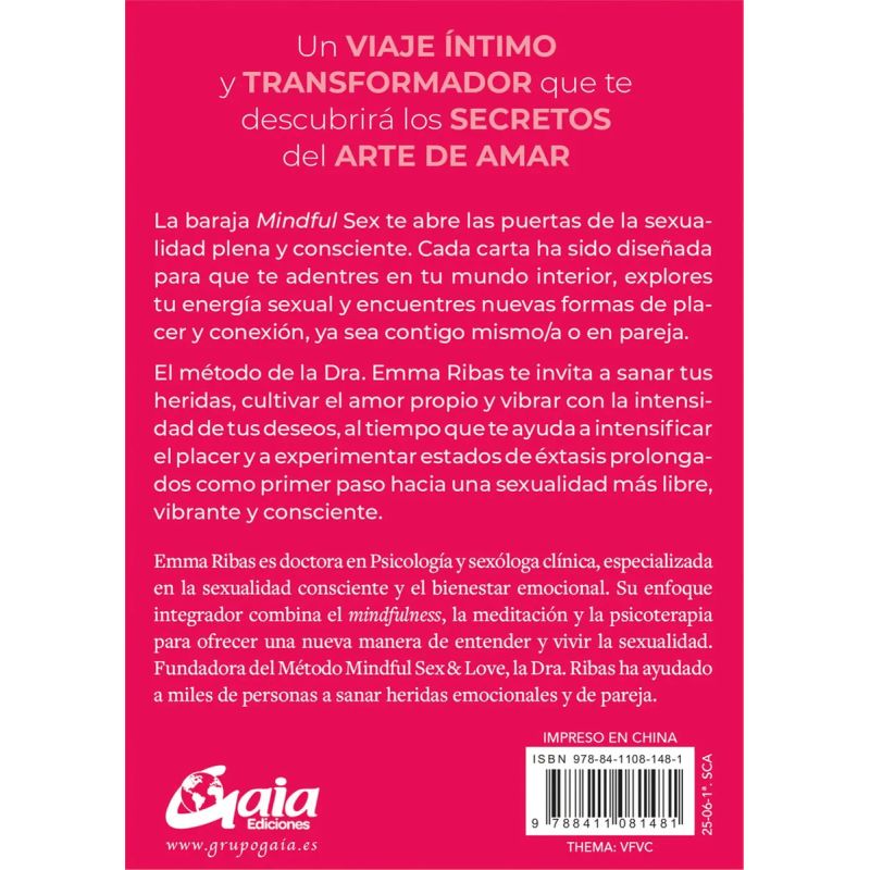 MINDFUL SEX - SEXO CON CORAZON - LIBRO + CARTAS (Nuevo) - Miniatura 2