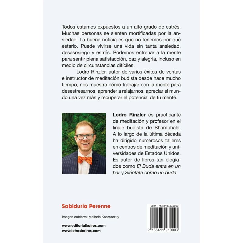 RECUPERA TU MENTE - CONSEJOS BUDISTAS PARA TIEMPOS DE ANSIEDAD (Nuevo) - Miniatura 2