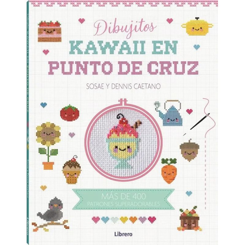 KAWAII DIBUJITOS EN PUNTO DE CRUZ (Nuevo)