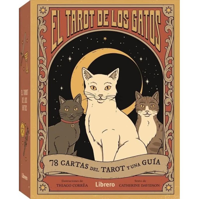 TAROT DE LOS GATOS, EL - LIBRO + CARTAS - TD (Nuevo)