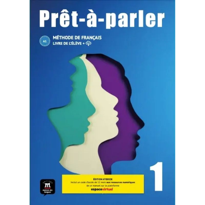 PRET-A-PARLER 1 - LIVRE DE L'ELEVE ED. HYBRIDE* (Nuevo)