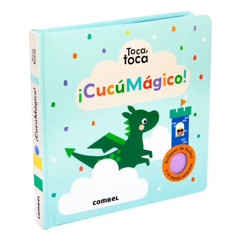 CUCU MAGICO! TOCA, TOCA - SOLAPAS DE FIELTRO Y UN ESPEJO SORPRESA - CARTONE (Nuevo)