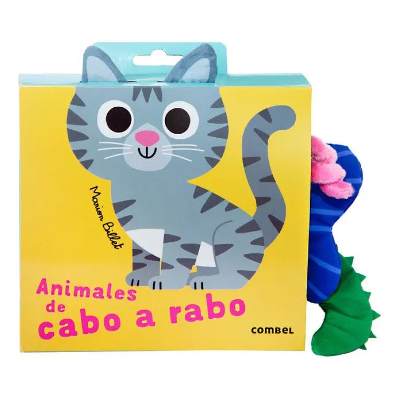 ANIMALES DE CABO A RABO - LIBRO DE TELA (Nuevo)