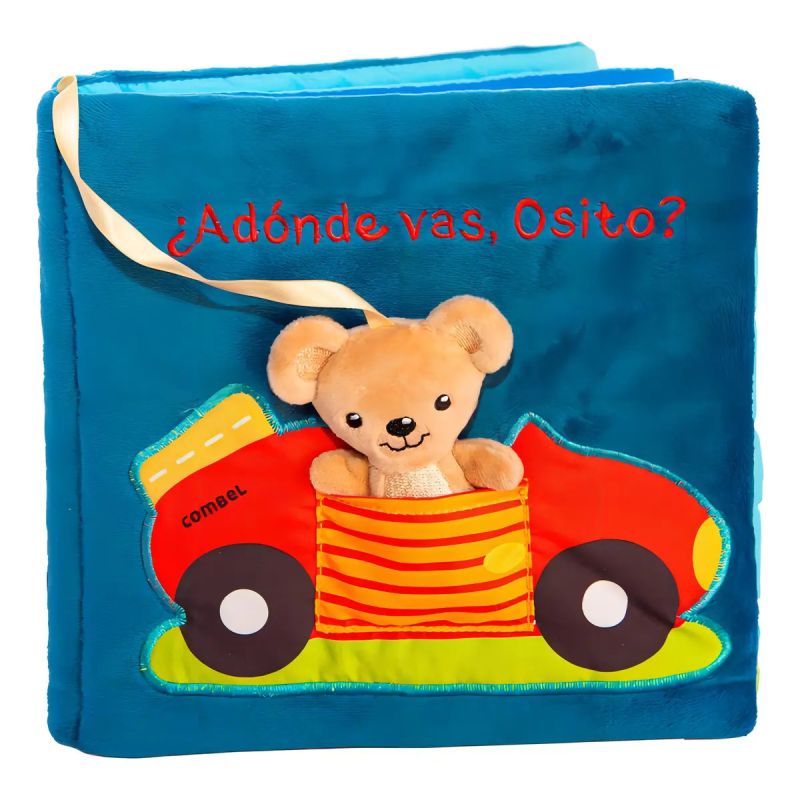 ADONDE VAS, OSITO ? - LIBRO DE TELA (Nuevo)