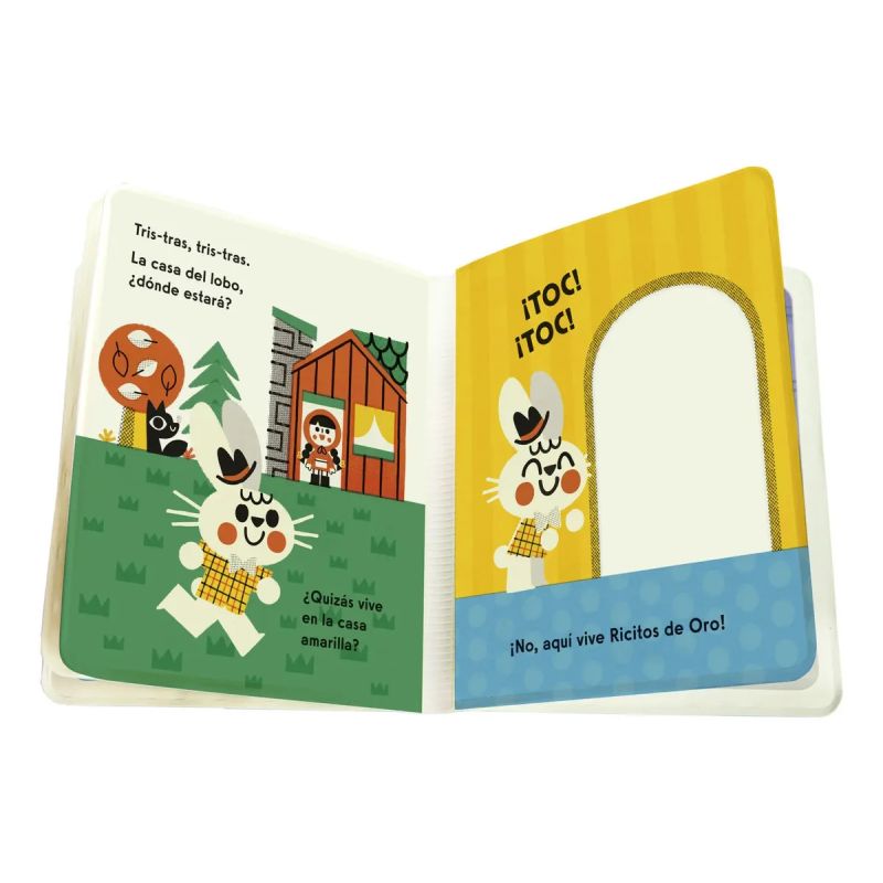 QUE VIENE EL LOBO - CON TINTA MAGICA AL AGUA - LIBRO DE BAÑO (Nuevo) - Miniatura 2