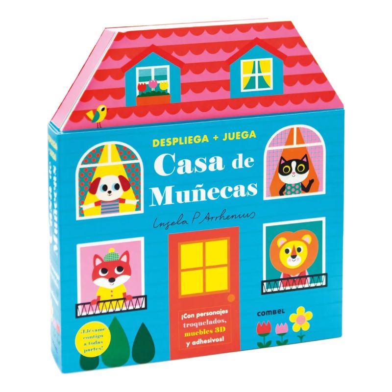 CASA DE MUÑECAS - DESPLIEGA + JUEGA - CARTONE (Nuevo)