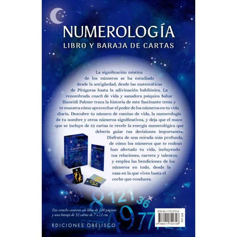 NUMEROLOGIA (LIBRO + CARTAS) ESTUCHE (Nuevo) - Miniatura 2