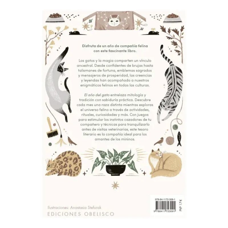 AÑO DEL GATO, EL - GATOS, MAGIA, NATURALEZA Y HECHIZOS (Nuevo)