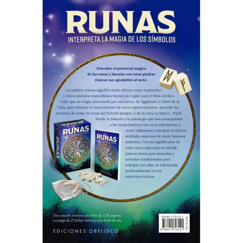 RUNAS - INTERPRETA LA MAGIA DE LOS SIMBOLOS - LIBRO + CARTAS (Nuevo) - Miniatura 2