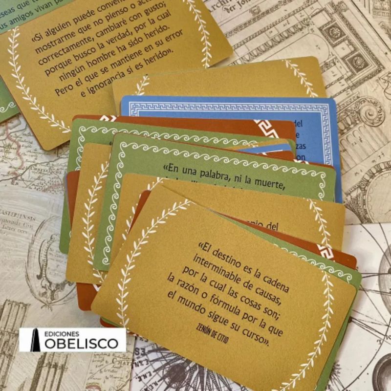 ENSEÑANZAS DE LOS ESTOICOS, LAS - LIBRO + CARTAS (Nuevo) - Miniatura 4